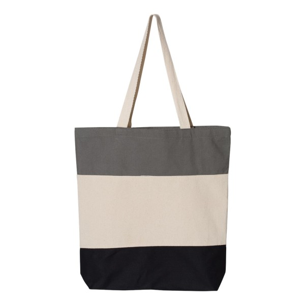 Q125900 Q-Tees Black/ Natural/ Light Grey