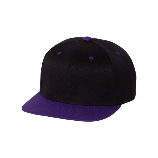 110F Flexfit Black/ Purple