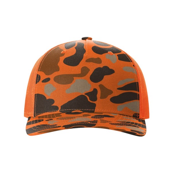 112PFP Richardson Blaze Duck Camo/ Blaze