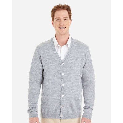 Harriton M425 Grey Heather