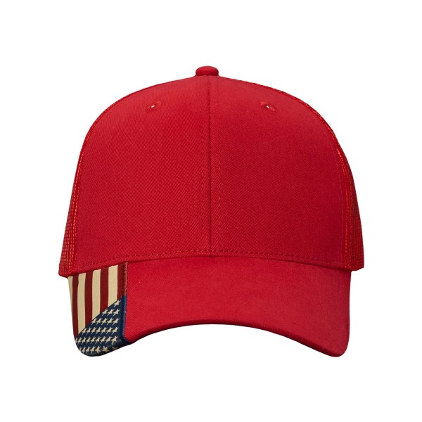 AM350M Kati Red/ USA Mesh
