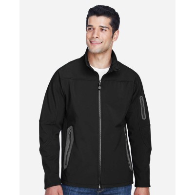 North End 88138 Men's Three Layer Fleece Bonded Shell Technical Jacket