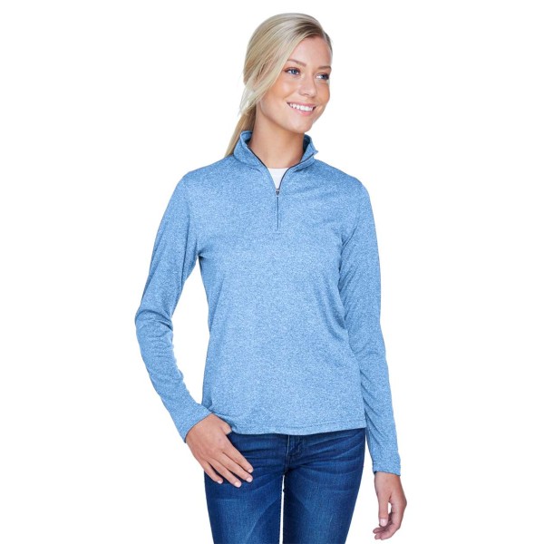 8618W UltraClub Columbia Blue Heather