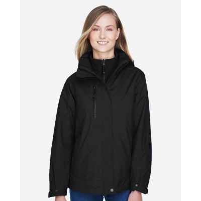 North End 78178 Women's Caprice 3-in-1 Jacket with Soft Shell Liner