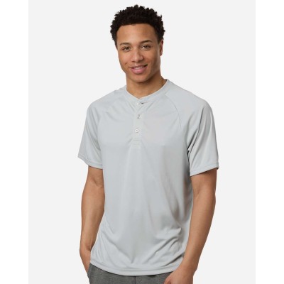 Team 365 TT11HN Men's Zone Performance Henley