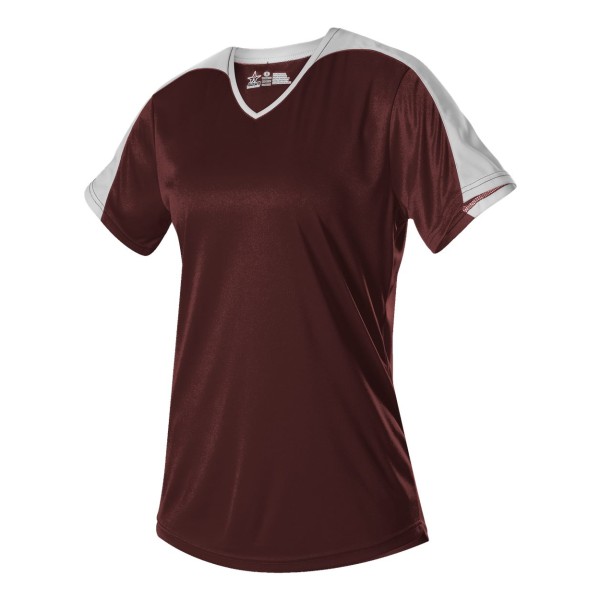 558VG Alleson Athletic Maroon/ White
