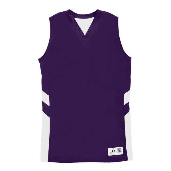 8966 Alleson Athletic Purple/ White