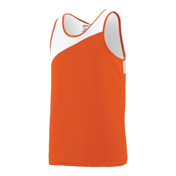 352 Augusta Sportswear Orange/ White