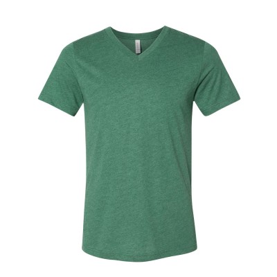 Bella + Canvas 3005CVC Heather Grass Green