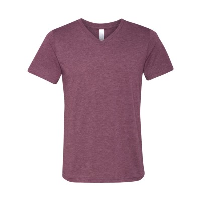 Bella + Canvas 3415 Maroon Triblend