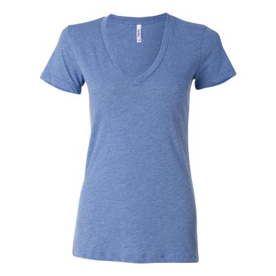 Bella + Canvas 8435 Blue Triblend