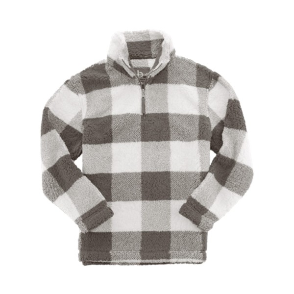 Q10 Boxercraft Granite/ Natural Buffalo Plaid