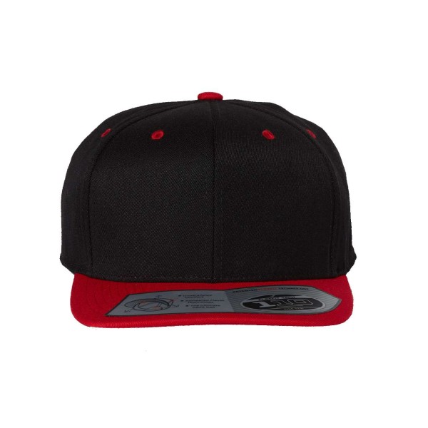 110F Flexfit Black/ Red