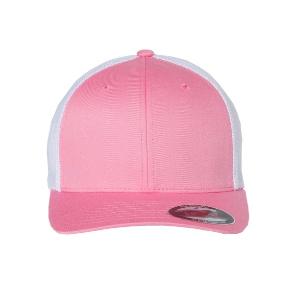 6511 Flexfit Pink/ White