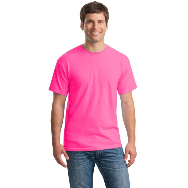 5000 Gildan Safety Pink