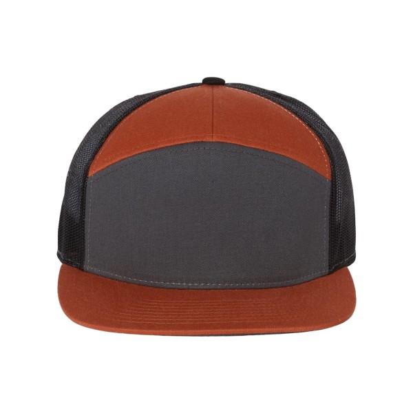 168 Richardson Charcoal/ Burnt Orange/ Black