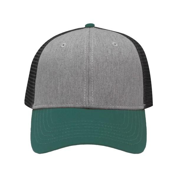 SP1450 Sportsman Heather Grey/ Charcoal/ Forest Green
