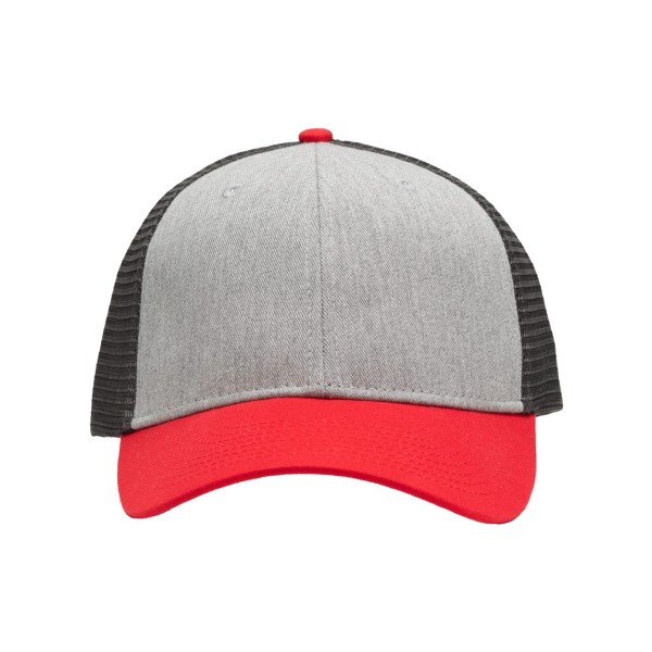 SP1450 Sportsman Heather Grey/ Charcoal/ Red