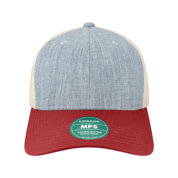 MPS LEGACY Melange Light Blue/ Cardinal/ Stone