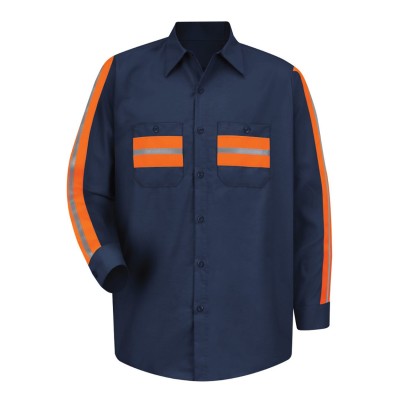 Red Kap SP14E Navy/ Orange Trim