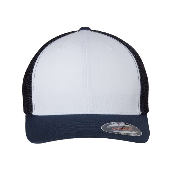 6511 Flexfit Navy/ White/ Navy