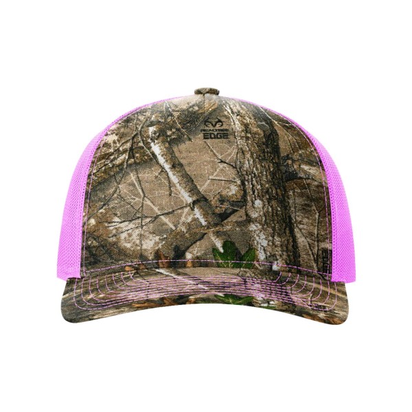 112PFP Richardson Realtree Edge/ Neon Pink
