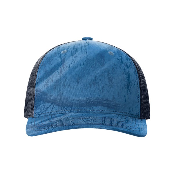 112PFP Richardson Realtree Fishing Light Blue/ Navy