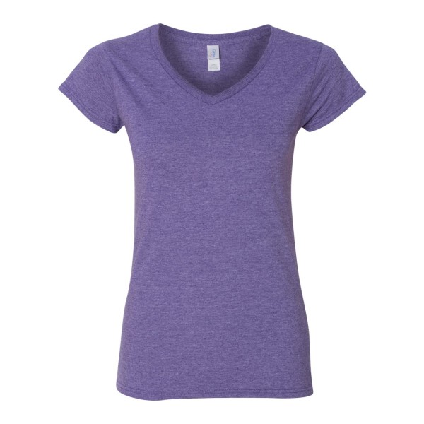 64V00L Gildan Heather Purple