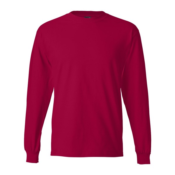 5186 Hanes Deep Red