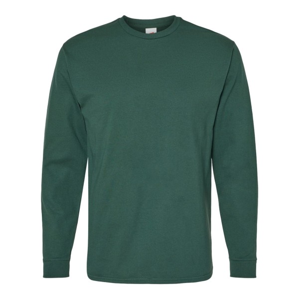 5286 Hanes Athletic Dark Green