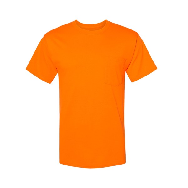 W110 Hanes Safety Orange