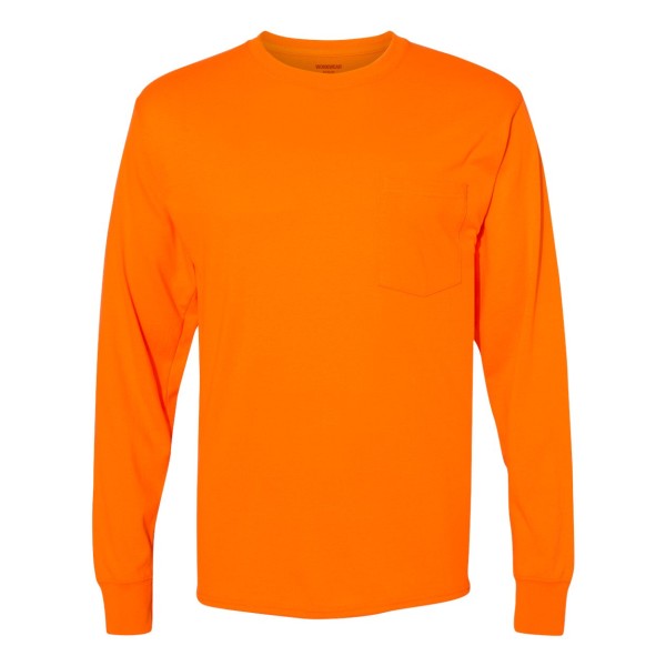 W120 Hanes Safety Orange