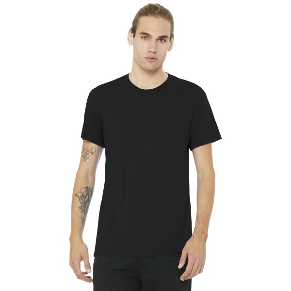 BC3001CVC Bella + Canvas Solid Black Blend