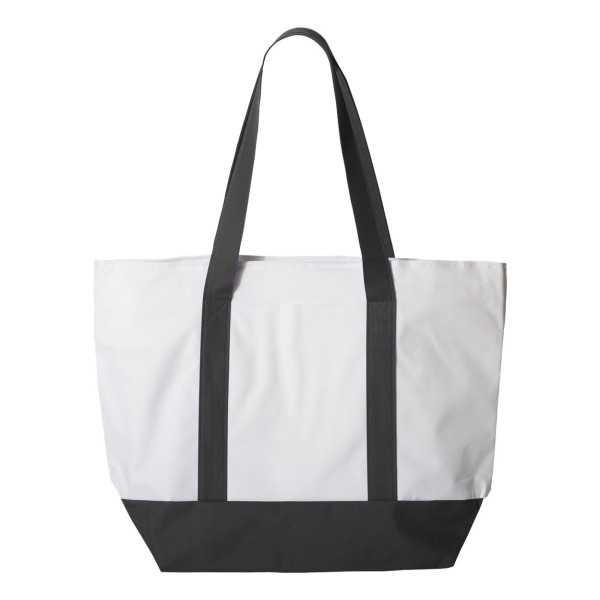 7006 Liberty Bags White/ Black