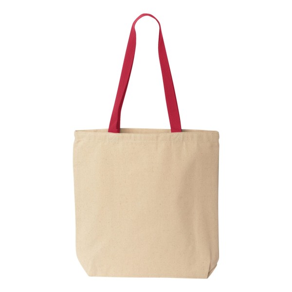 8868 Liberty Bags Natural/ Red