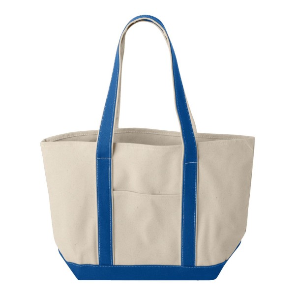 8871 Liberty Bags Natural/ Royal