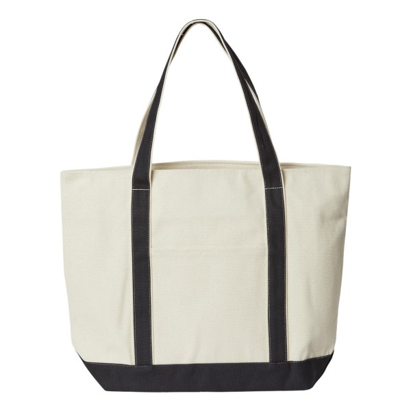 8873 Liberty Bags Natural/ Black