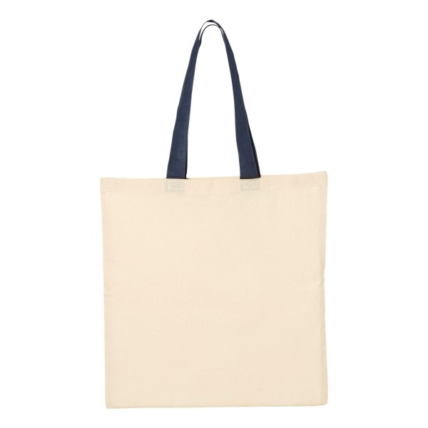 QTB6000 Q-Tees Natural/ Navy