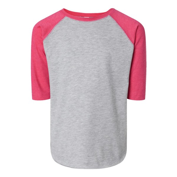 3330 Rabbit Skins Vintage Heather/ Vintage Hot Pink