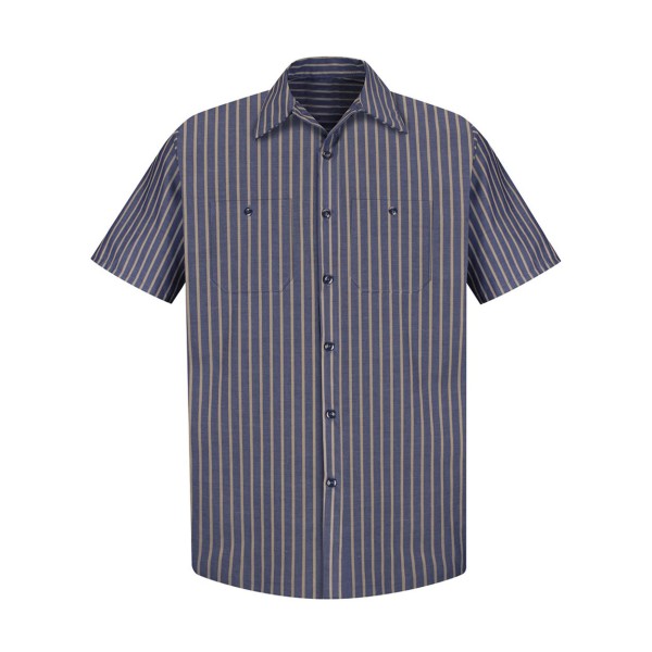 SP24 Red Kap Navy/ Khaki Stripe