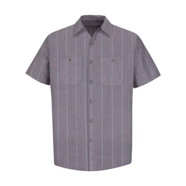 SP24T Red Kap Charcoal/ Red/ White Stripe