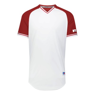 Russell Athletic R01X3M White/ True Red/ White