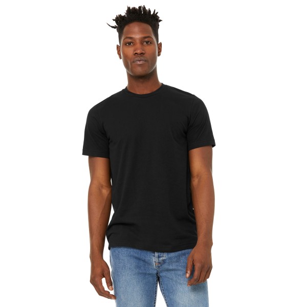 BC3301 Bella + Canvas Solid Black Blend