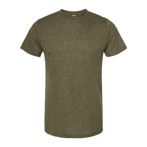 241 Tultex Heather Military Green