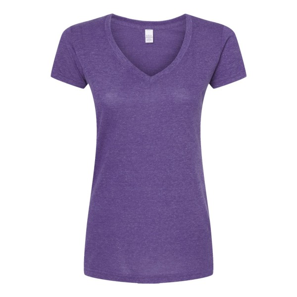 244 Tultex Heather Purple
