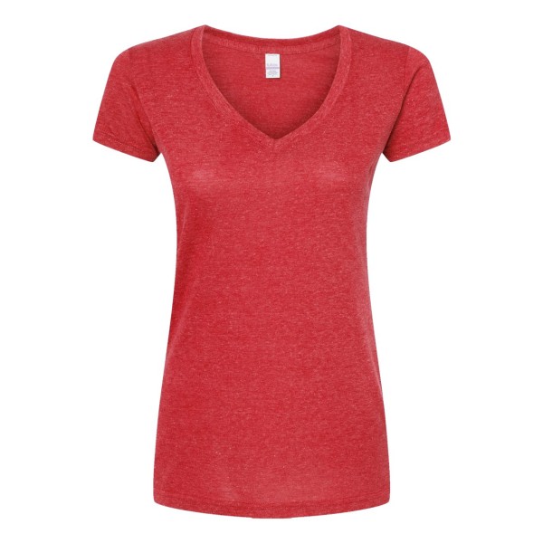 244 Tultex Heather Red