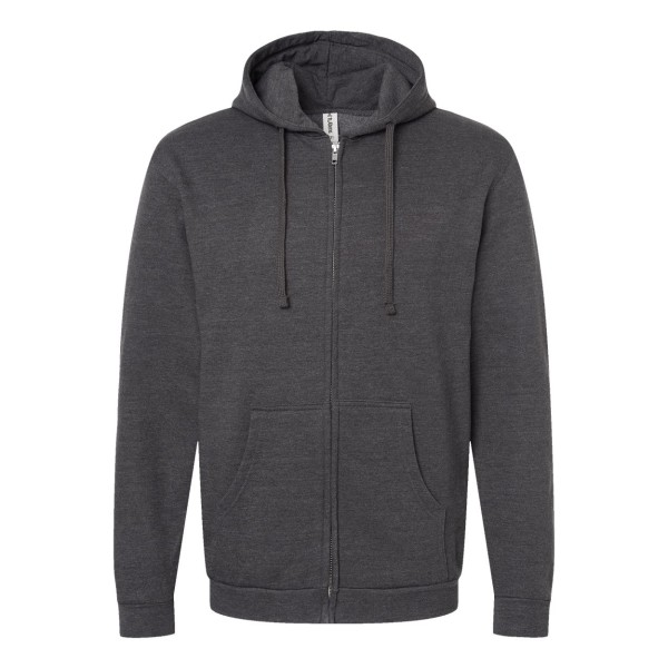331 Tultex Heather Charcoal