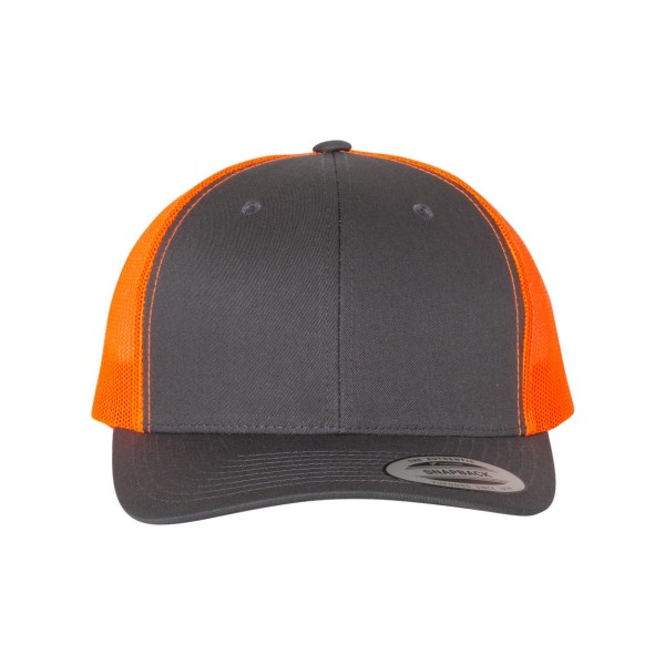 6606 YP Classics Charcoal/ Neon Orange